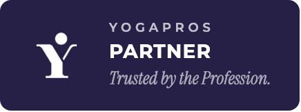 YogaPros Partner badge · navy