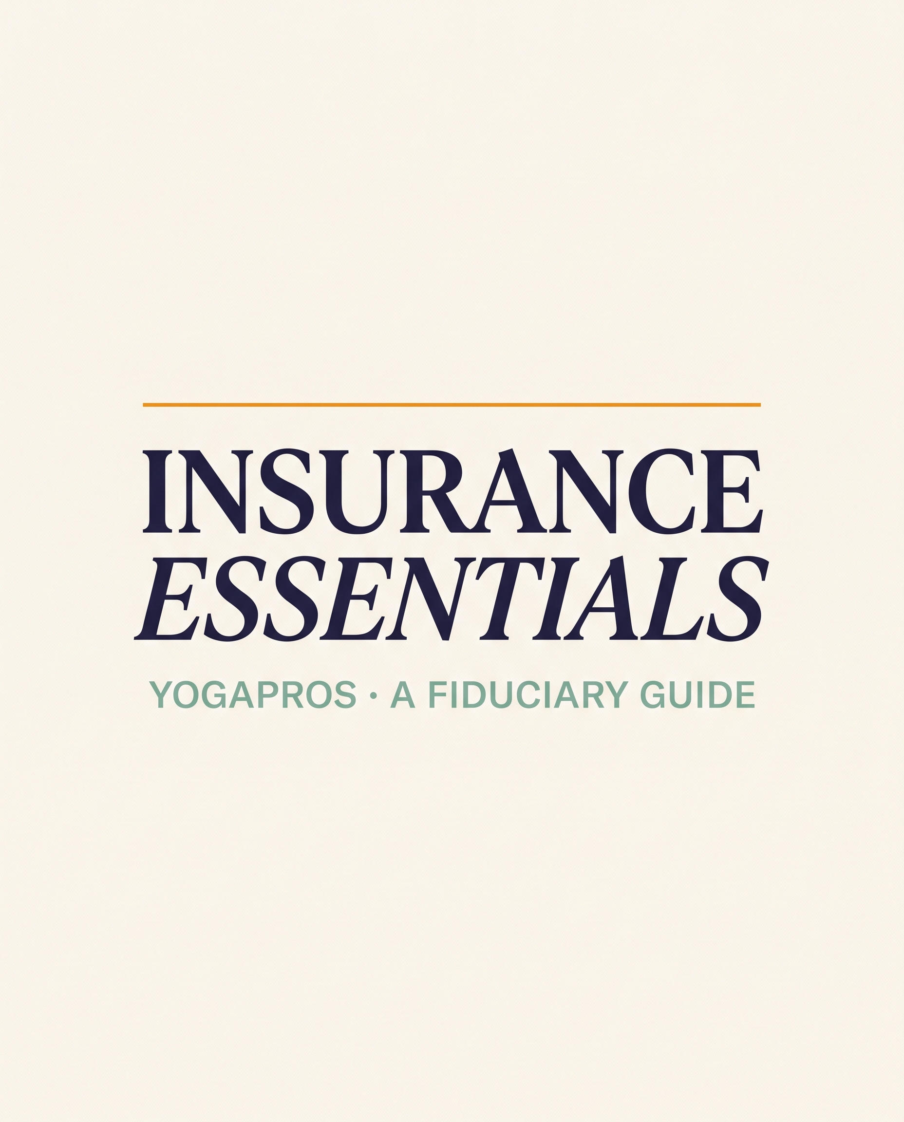 Insurance Essentials, book cover