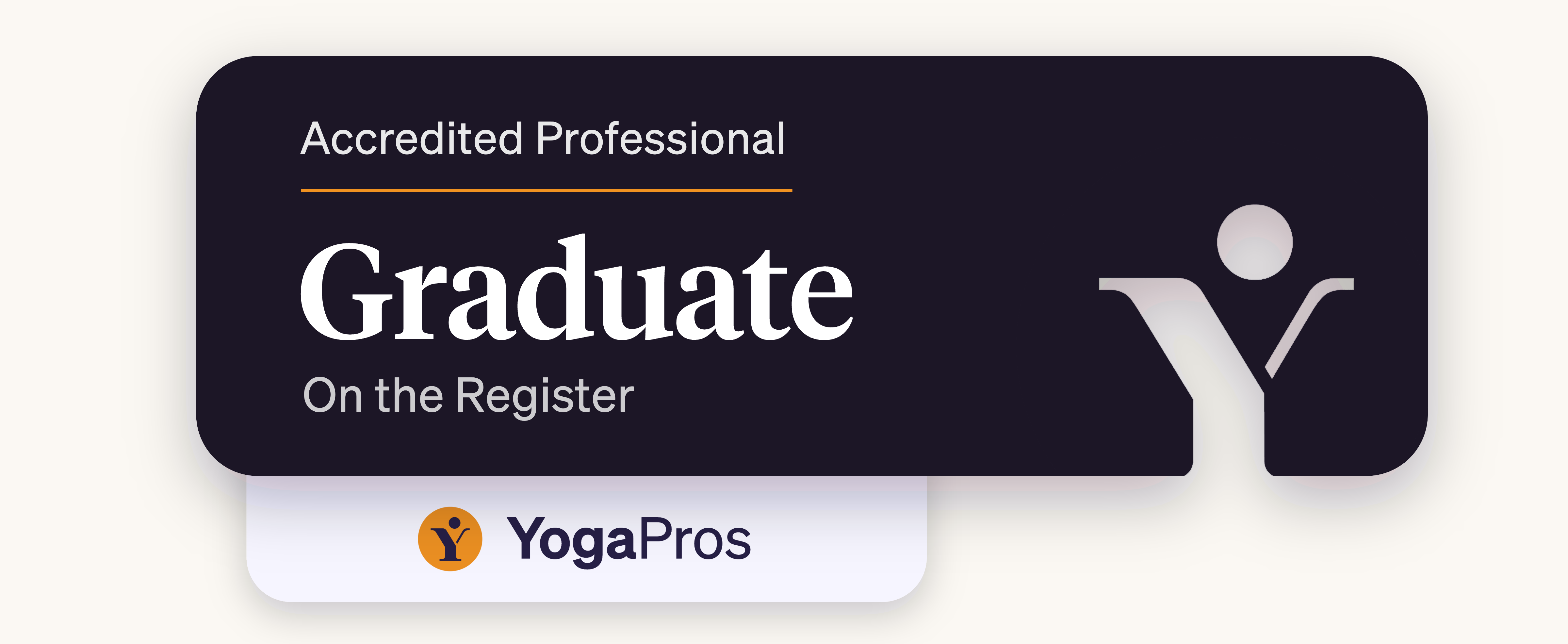 YogaPros Accredited Professional — Graduate Yoga Teacher